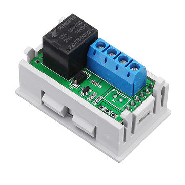 5pcs Mini 12V 20A Digital LED Dual Display Timer Relay Module With Case Timing Delay Cycle