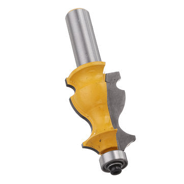 Drillpro 1/2 Inch Shank Architectural Cemented Carbide Molding Router Bit Trimming Wood Milling Cutt