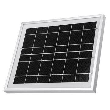Solar Panel 6V 5W 156 Single Crystal Silicon Cell Tempered Glass/Anodized Aluminum Alloy