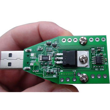 USB DC Electronic Load Resistor Battery Power Bank Capacity Testing Charger Adjustable Constant Curr