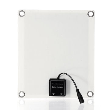 5W 12 to 18V Solar Panels DC Double USB Interface Charging Solar Panel Camping Traveling RV