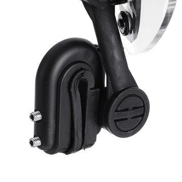 Universal Adjustable Clip On Transparent Windshield Extension Spoiler Wind Small Windscreen Deflecto