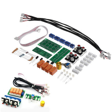 DIY Relay 4-way Audio Input Signal Selector Switching Kit RCA Audio Input Selection Board of Rotary