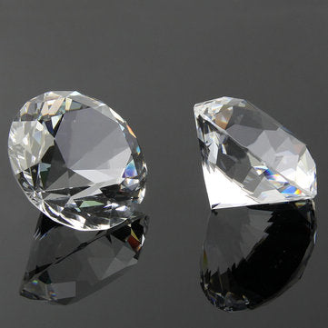 60mm Big K9 Crystal Clear Diamond Glass Art Paperweight Decorations Ornament Creative Gifts