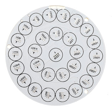 Touch Control Full Color LED Lighthouse Kit MCU Control Animation Mode Round Ring DIY Electronic Pro