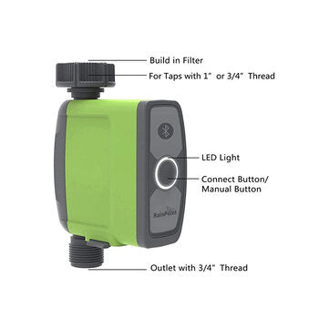 RSH-bluetooth-IC02 Sprinkler Timer bluetooth Water Timer Programmable Smart Hose Faucet Timer with I