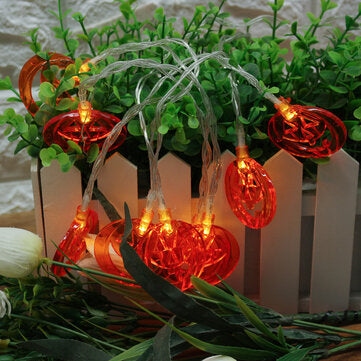 1.5M LED Pumpkin Fairy Lights Indoor/Outdoor Party Halloween Home Decor