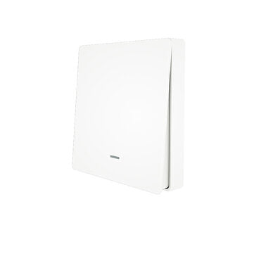 MoesHouse 2 Gang WiFi Smart Push Button Switch + 2pcs 1 Gang RF433 Wall Panel Transmitter Smart Life