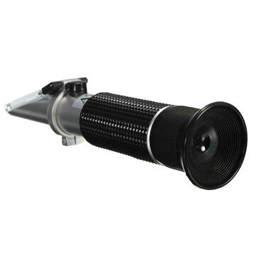 0~20% Handheld Brix & Beer Wine Sugar Fruit Wort Refractometer Test Tester