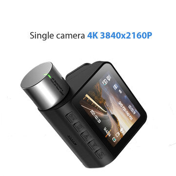 V50 Dash Cam Single/Dual Recording 4K 2160P UHD Car DVR 360 Degree Rota... (TYPE: WITHOUTREARCAMERA)