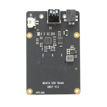 X857 mSata SSD Shield for Raspberry Pi 4B