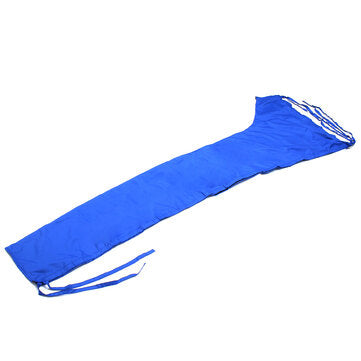 420D 8-9ft Sailboat Cover Blue Sail Cover Mainsail Boom Waterproof Protection