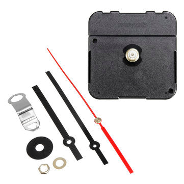 Backward Reverse Running Silent Quartz Clock Movement DIY Kit For Home Office Tools