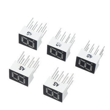 5Pcs 2181AS 0.28 inch LED Digital Tube One-digit Common Cathode Bright Red Light