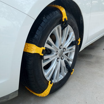 Universal Width 165 to 275mm Anti-slip Car Snow Tire Chain Truck SU... (TYPE: 1PCSWITHOUTSTORAGEBAG)