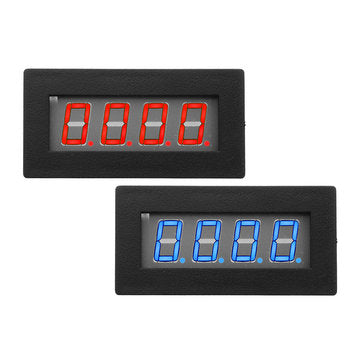 4 Digital LED Blue Red Tachometer RPM Speed Meter (COLOR.: BLUE)