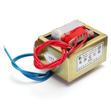 80W AC 220V To 24V Single Low Frequency E Type Isolation Small Power Transformer