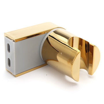 Gold 3 Function Shower Head 1.5 Metre Hose With Water Saving Bracket