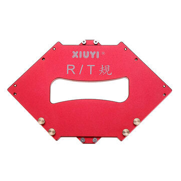 Aluminum Alloy R5-T40 Quick Router Table Corner Jig Radius Chamfer Profile Template Kits for Woodwor