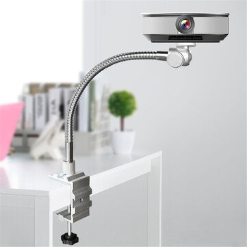 Mini Projector Desktop Stand Multi Angle Adjustable Two Way Clip No Punching Projector Clamp Bracket