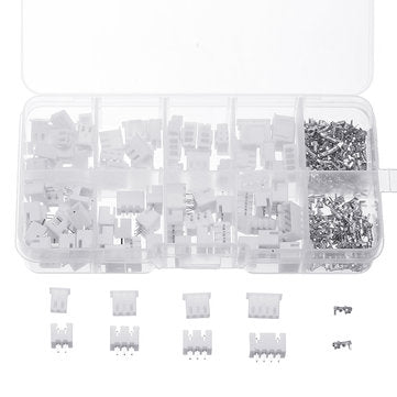 750Pcs 2.54mm XH2.54 2p 3p 4 Pin Connector Plug+Straight Needle+Terminal Socket Header Wire Adaptor