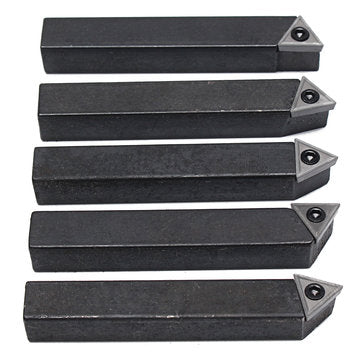 Mini Quick Change Tool Post Holder Set with 9pcs 3/8 Inch Boring Bar and 5pcs Indexable Blade