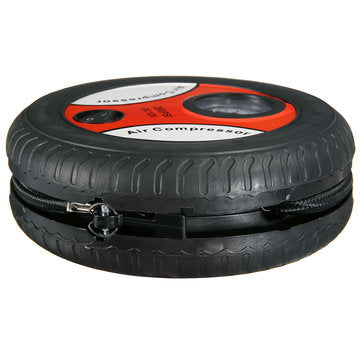 AUGIENB DC 12V 260PSI Tyre Inflator Vehicle Car Air Pump Inflatable Compressor Inflator