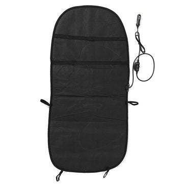 Universal 12V Electric Car Front Seat Heating Cover Padded Thermal Cushion