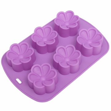Homemade Flower Wedding Silicone Chocolate Cake Mold Cookie Gifts Soap Candy Mould Baking Mold Kitch
