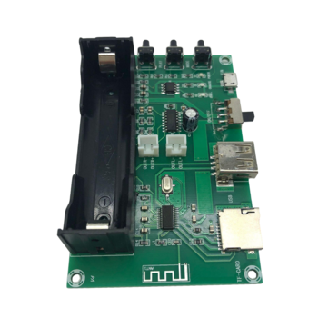 XH-A150 PAM8403 bluetooth Amplifier Audio Board 5W*2 Lithium Battery Singing Machine USB TF-Card Dua