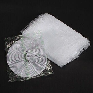 Honana WX-318 White Insect Mosquito Door Window Mesh Screen Sticky Nylon Tape Net Window Film