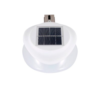 Solar Powered 9 LED Fence Light Outdoor Garden Wall Lobby Pathway Lamp Waterproof
