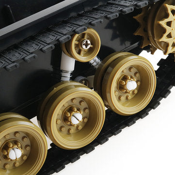 3V-9V DIY Shock Absorbed Smart Robot Tank Chassis Crawler Car Kit With 260 Motor
