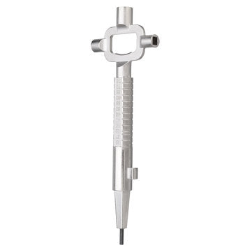 Sliver Locksmith Tool Multi Purpose Cylinder Gauge Cam Turner Spindle Turner