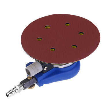 6" Air Palm Random Orbital Sander 150mm Hand Sanding Pneumatic Sanding Tool Set