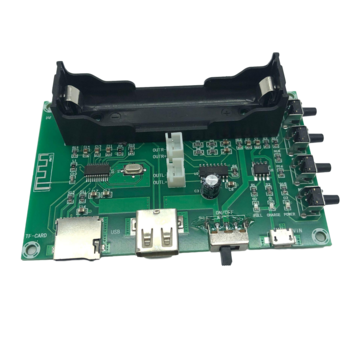 XH-A150 PAM8403 bluetooth Amplifier Audio Board 5W*2 Lithium Battery Singing Machine USB TF-Card Dua