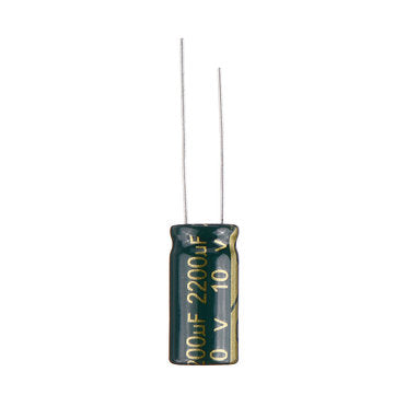 50Pcs 10V 2200UF 10 x 20MM High Frequency Low ESR Radial Electrolytic Capacitor