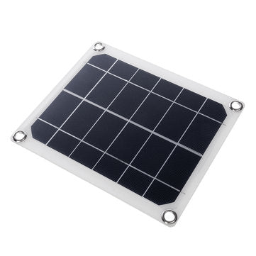 5W 12 to 18V Solar Panels DC Double USB Interface Charging Solar Panel Camping Traveling RV