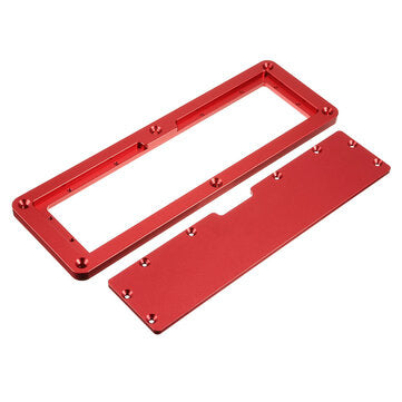 Electric Circular Saw Flip Cover Plate Flip-Floor Table Cover Plate Adjustable Aluminium Router Inse