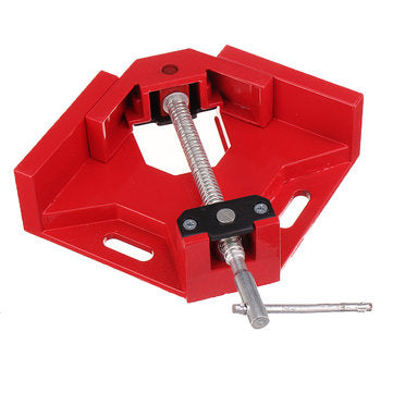 Drillpro 90 Degree Corner Right Angle Clamp T Handle Vice Grip Woodworking Quick Fixture Aluminum Al