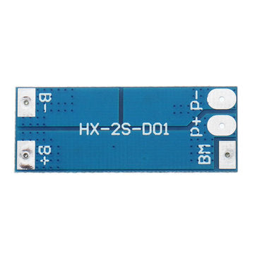 3pcs 2S 7.4V 8A Peak Current 15A 18650 Lithium Battery Protection Board With Over-Charge Discharge P