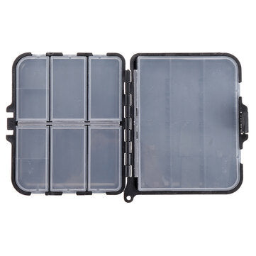 Compartments Storage Case Box Plastic Fishing Lure Hook Bait Small Accessory Box Square Fishhook Box