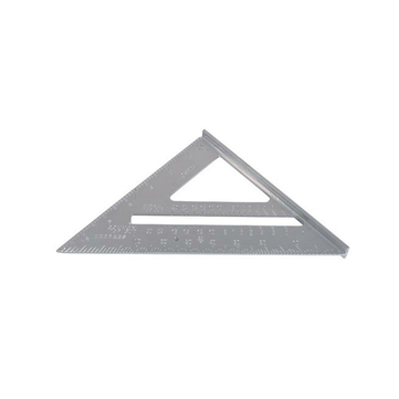 7 Inch English Triangle Ruler 17CM 30CM Metric Triangle Ruler Angle ... (SIZE: 7INCH | COLOR.: GREY)