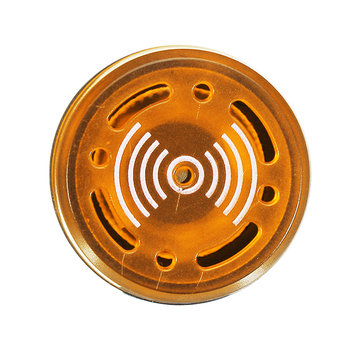 Machifit AC 220V 22mm Flash Buzzer Indicator Light Signal Lamp Yellow