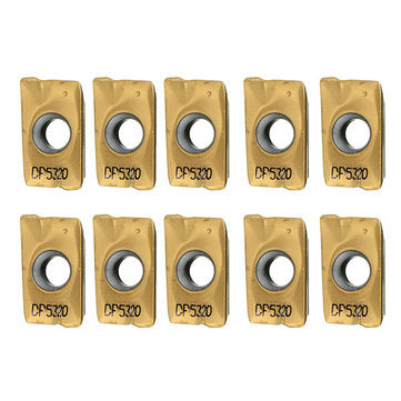 10pcs APMT1604PDER M2 VP15TF Carbide Inserts 25R0.8 Cutters For Indexable Milling Tools