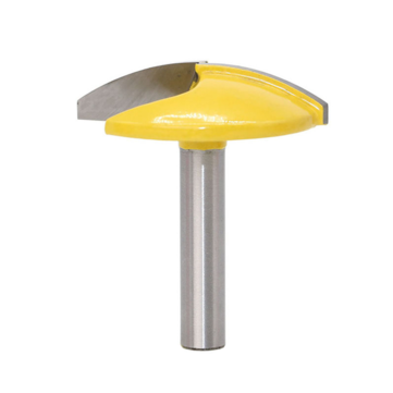 Drillpro 8mm Shank Small Bowl Router Bit 1-1/2 Inch Radius 1-3/4 Inch Wide Door Knife Woodworking Cu