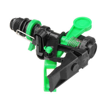 Drillpro 1/2 Inch 360 Degree Rotating Rocker Nozzle Controllable Angle Lawn Sprinkler