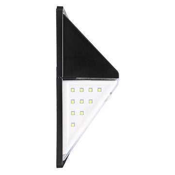 AUGIENB 88LED 600lumen Garden LEDs Split Solar Powered Light Motion Sensor Waterproof Wall Lamp Remo