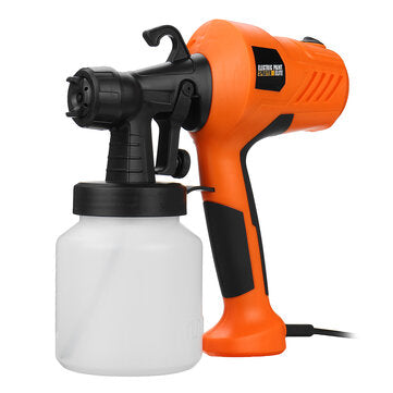 400W 220V Electric Paint Sprayer Spray Painting Tool For Cars Wood Furniture Wall... (COLOR: ORANGE)