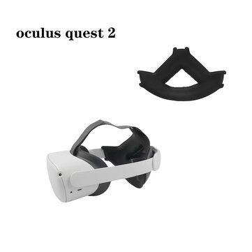 VR Headset Head Cushion Pad Headband for Oculus Quest 2 Elite Strap Helmet Pressure-relieving Breath